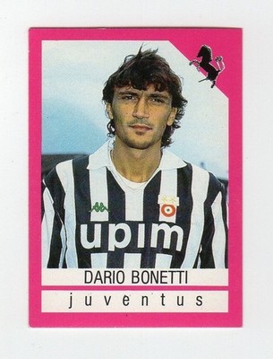 1990-91 FOOTBALL FLASH FIGURINE - NUMBER 145 JUVENTUS BONETTI