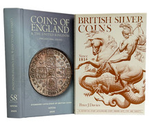 Las monedas de Inglaterra 2023 [y] Davies en monedas de plata británicas