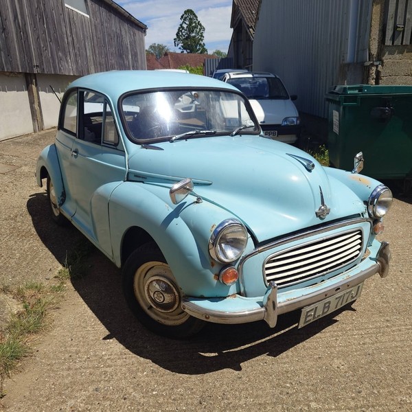 eBay - Morris Minor ex Met police project...