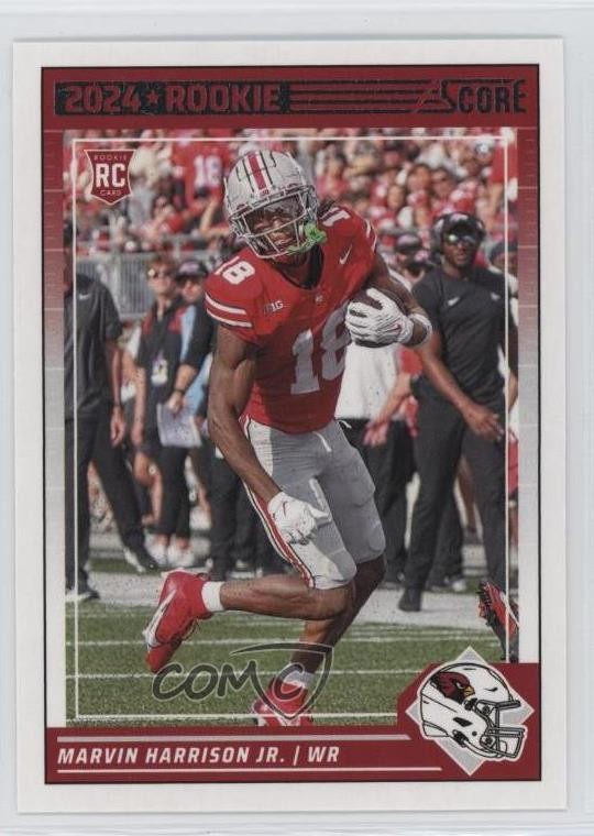 2024 Score Rookies Marvin Harrison Jr #305 4pa