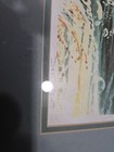 Framed Signed Print Peacock Bass Dan Perotti Wildlife Art Painting — photo 3