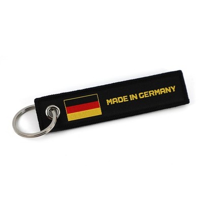 Made in Germany Jettag Schlüsselanhänger Deutschland Fußball Auto Fahne Flagge