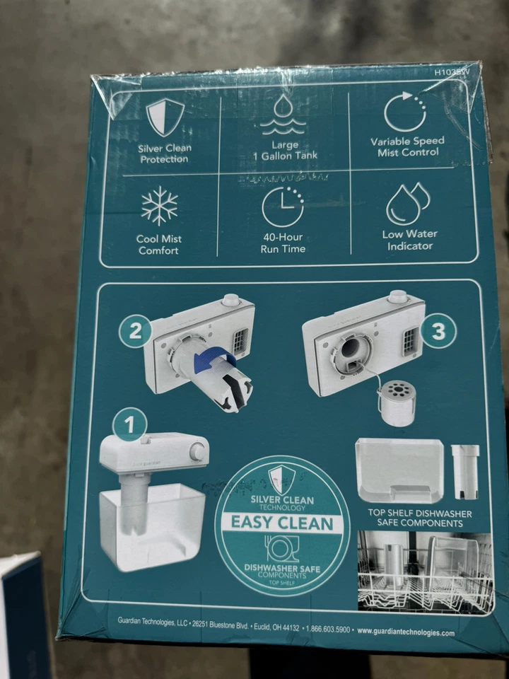 Pure Guardian Easy Clean Humidifier New - Image 3 of 3