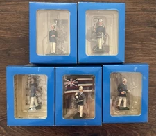 The Royal Hawaiian Guard Set of 5 Toy Soldiers (See Description For Details)