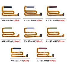 Home Key Fingerprint Sensor Flex Cable For Samsung Galaxy A14 5G A146B 4G A145F