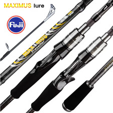 MAXIMUS Lure Fishing Rod 1.8M 2.1M 2.4M 2.7M 3.0M 30T Carbon Spinning Baitcastin