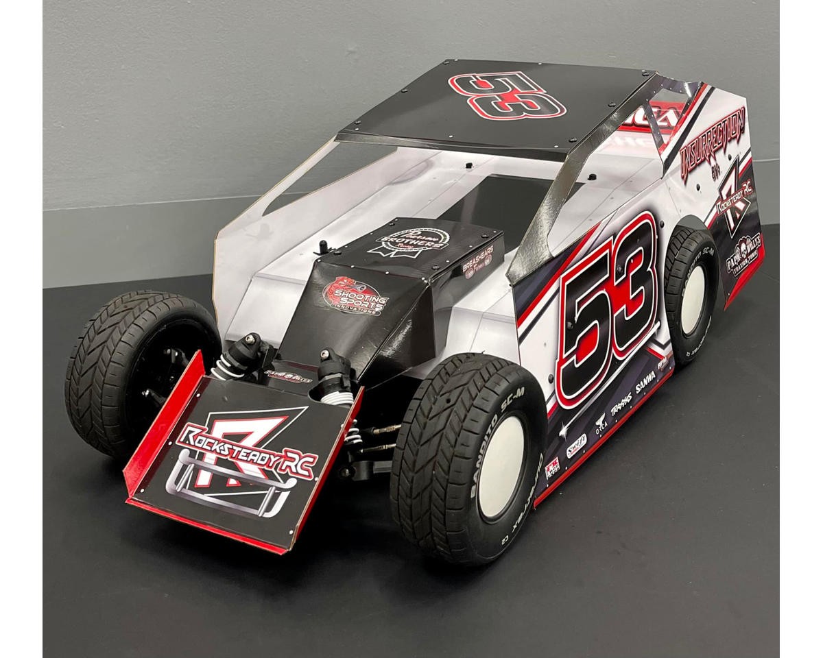 McAllister Racing 1/10 Dirt Oval Insurrection Mudboss Body (Clear