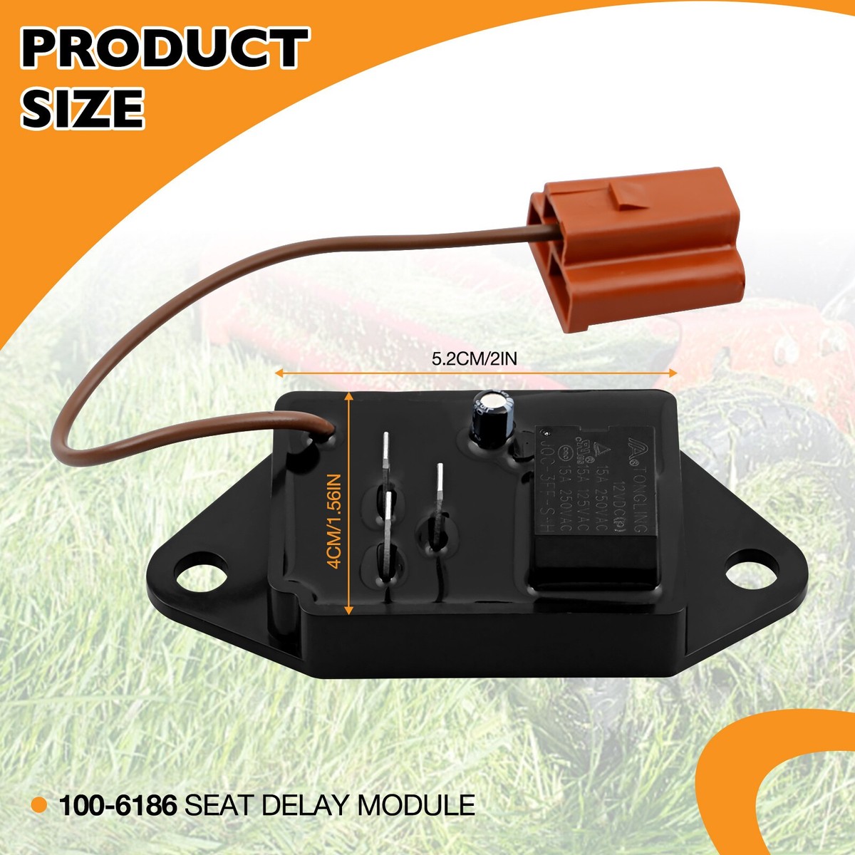 R 100-6186 Seat Module-Delay For Toro Z Master Mowers 74240 74239