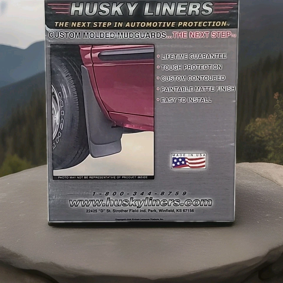 Husky Liners Fits 2004-2014 for Ford F150 Rear Mud Flaps 57601 - Image 2 of 3