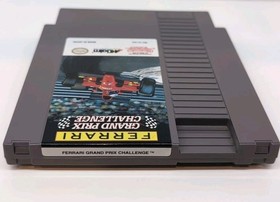 Ferrari Grand Prix Challenge NES Cleaned Tested with Manual