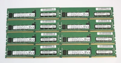 1x SK Hynix 8GB 1Rx4 PC4-2400T-RC2-12 DDR4 Server RAM ECC - 100-564-192-00 - Image 1 of 3