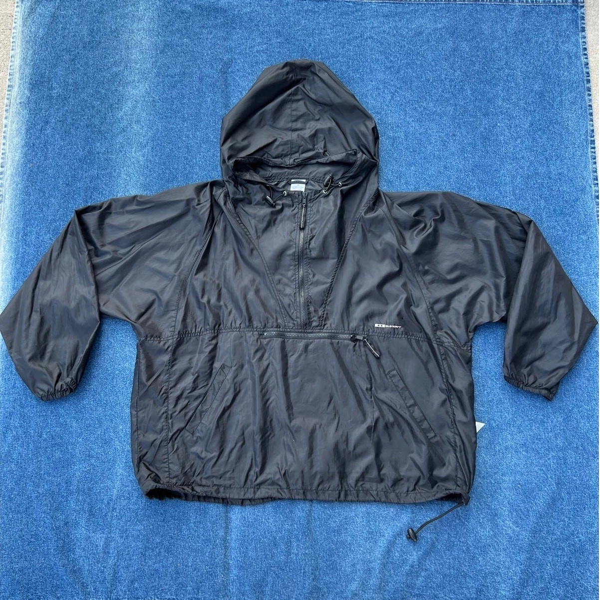 y2k Old Navy pullover hooded windbreaker