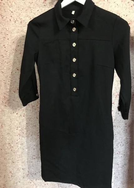 Women Dress Black 38 #7AUE