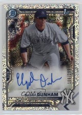 2021 Bowman Chrome Prospect Speckle Refractor 106/299 Elijah Dunham Auto 0s8i