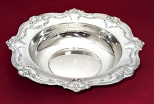 Vintage Gorham Sterling Silver Chantilly, 10-1/2'' Diameter X 2-1/4''High