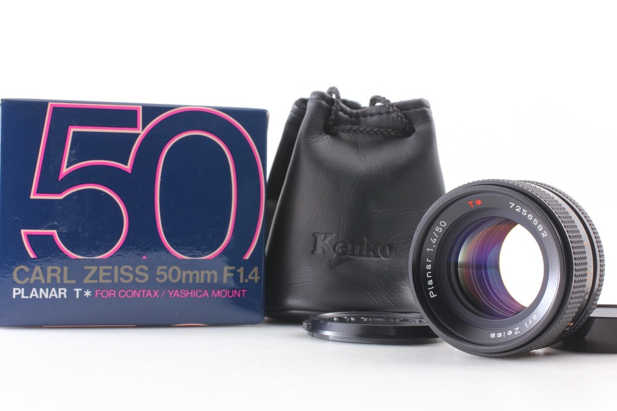 超美品　CONTAX Planar T* 50mm F1.4 MMJ Eマウント 銘玉】CONTAX Planar T＊ 50mm F1.4 MMJ 外観レビュー | 収差Love