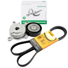 CONTI Keilrippenriemen + INA Spanner für MERCEDES W176 W177 W246 W247 M260 M270