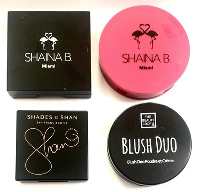 2 Shania B, Shades by Shan, Blush Duo Blush Lot