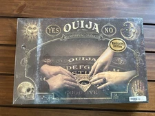 Hasbro Ouija Board Exclusive Edition Real Wood Planchette Special Graphics NIB