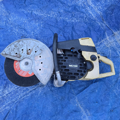 Wacker Handheld Gasoline Concrete Cut-Off Saw 14'' Max Blade Diameter