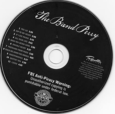 The Band Perry - Audio CD By The Band Perry - GOOD