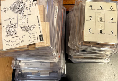 New Unmounted Stampin Up Stamp Sets - buy multiple sets and save on shipping!