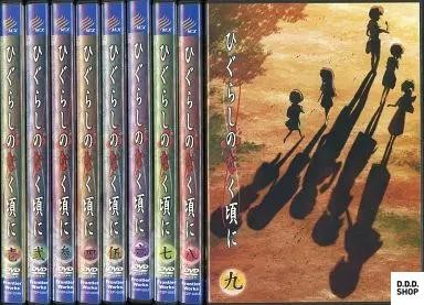Anime Dvd Higurashi No Naku Koro Ni Regular Edition All 9 Volumes Set Japanese