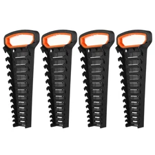 4pcs Wrench Organizer,12-Slot, for 1/4" - 15/16",6mm-24mm,Black