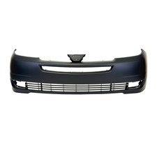Front Bumper Cover For 2004-2005 Toyota Sienna W Fog Lamp Holes Ce Le Xle. Pfr