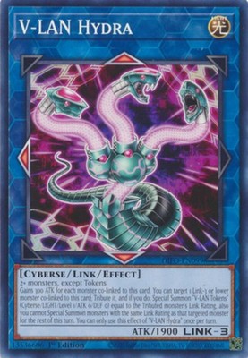 V-LAN Hydra - DIFO-EN099 - Common - 1st Edition Near Mint Yugioh Card