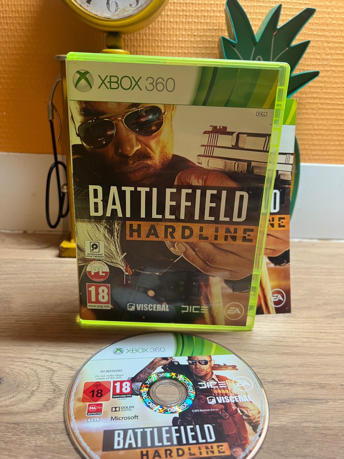 Battlefield Hardline - Xbox 360 - Bon état - Complet - Pal