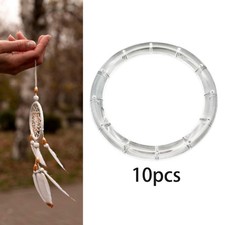 10x Forniture per carillon eolico fai da te Cerchi superiori di carillon