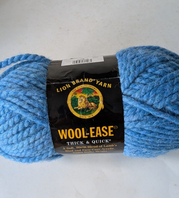 Lion Brand Wool Ease Thick & Quick Yarn Skeins Sky Blue #106