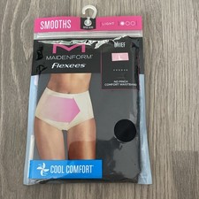 Maidenform Flexees Women's Shapewear Brief FP0058 Black Size Large New