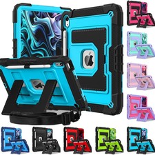 2025 New Stand Tablet Case For iPad (A16) 11th Gen Shockproof Silicone PC Shell