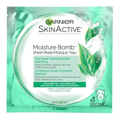Garnier SkinActive moisture bomb Sheet Mask, 0.08 Ounce