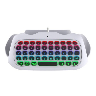 Kompakte RGB Wireless Controller Tastatur mit Audio Funktionen für PS5 Pro