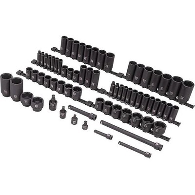 Sunex Tools SUU-1068 Mixed Drive Master Impact Socket Set - 68 Piece
