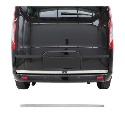 Garniture de Hayon Coffre pour Ford Transit Tourneo/Custom 2013-2017 acier inox - Photo 1/4