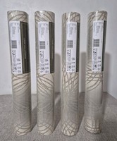 Bundle x4 Grandeco Wallpaper Leon Taupe Vinyl Textured Gold Glitter Contemporary