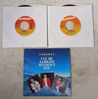 Journey 45 RPM 7” Vinyl Record Lot Of 3 Records Any Way You Want It Seperate Way