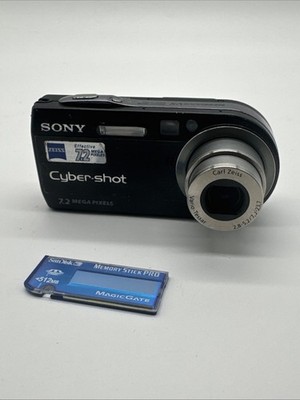 Sony Cybershot DSC-P150 / 7.2MP / Schwarz