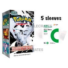 [USA] Pokemon Scarlet & Violet White Flare Booster Box sv11W (Korean)