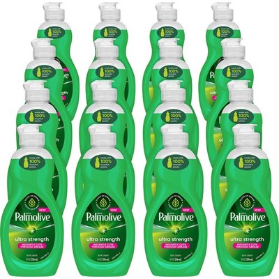 Ultra Palmolive Dishwashing Liquid, Fresh Scent, 8 Oz Bottle, 16/carton
