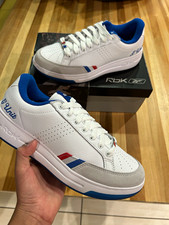 Reebok G-Unit G6 Men s Low Top Lace-Up Sneakers White/Blue Red Gray 100289469