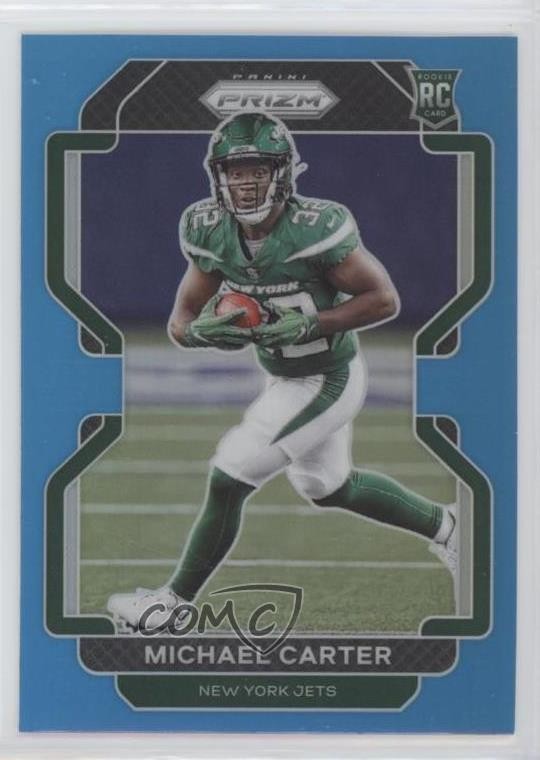 2021 Panini Prizm Rookie Light Blue Prizm Michael Carter #365 Rookie RC