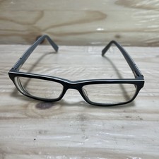 Nautica Eyeglasses N8085 300 52-17-140 Plastic Black Gray Frames Only