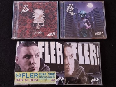 SIDO & FLER  - 3 CD Alben