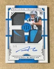 2025 National Treasures TETAIROA MCMILLAN Rookie Material Patch /5 RC RPS AUTO