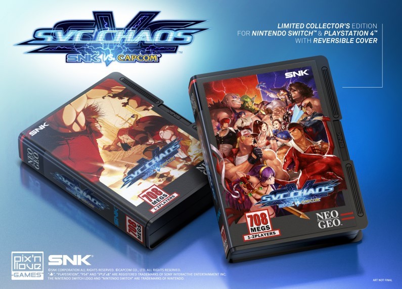 SNK VS. CAPCOM SVC CHAOS Neo Geo Collector's Edition PS4 New